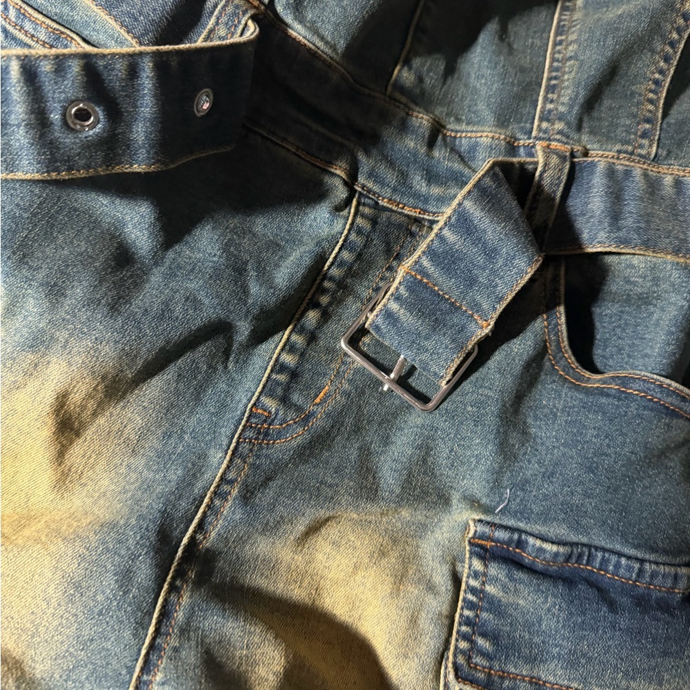 Fashion Nova Denim Jumpsuit - Picture 6 of 6